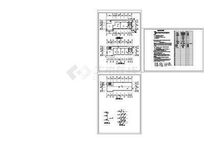 某饲料厂车间及科技综合楼给排水消防设计cad全套施工图(含设计说明,含原料车间、预混料生产车间、成品车间等设计)